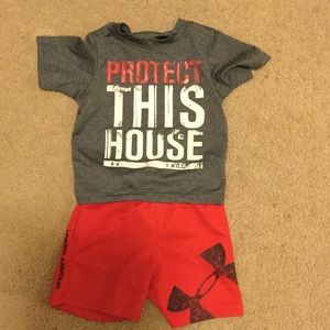 Boys 12 months Under Armour set