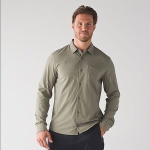 Lululemon "Off the Chain Buttondown"