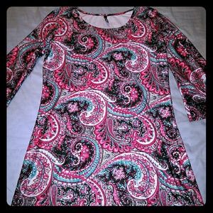 XL shift dress / long tunic