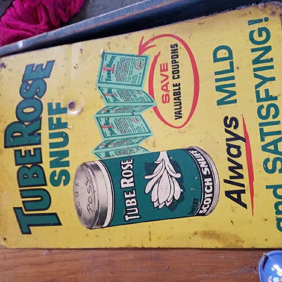 Old tobacco signs