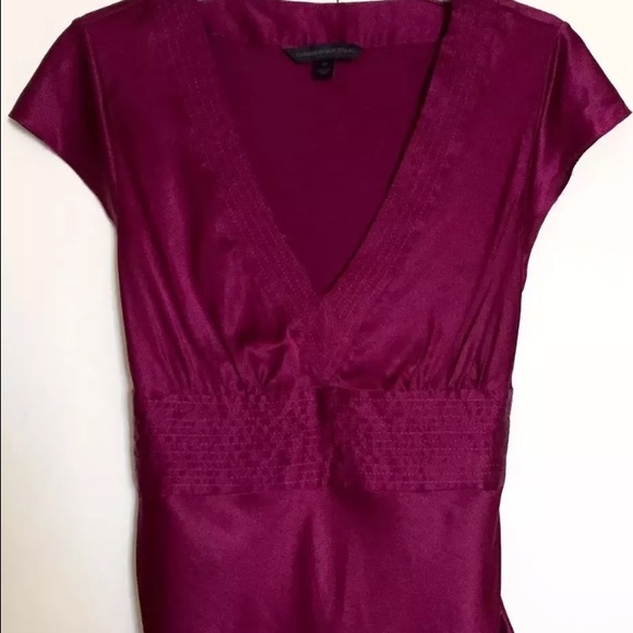 Express silky romantic top, M