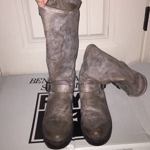 Frye Boots - slate in color
