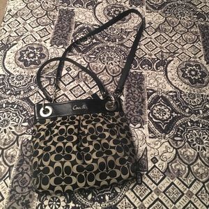 Black Coach Crossbody!