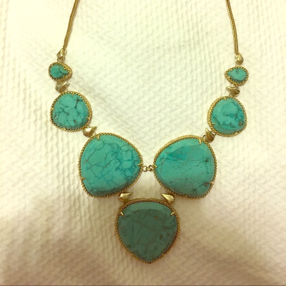 Kendra Scott Magnatise Necklace in Turquoise