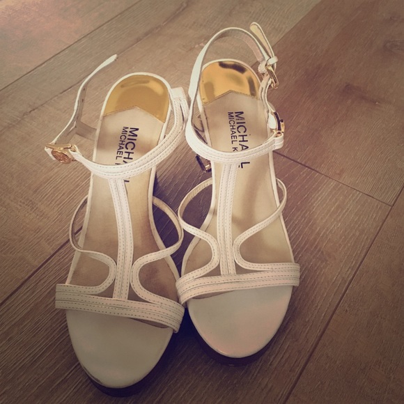 White Michael Kors shoes