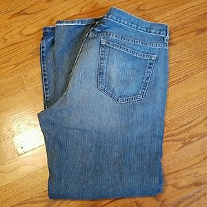 Men's jeans frayed style 38x32