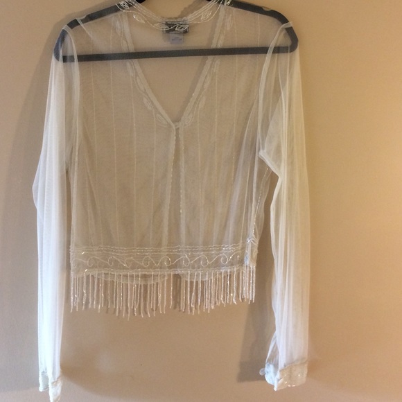 Raiment Fashions lace and beaded jacket - Picture 2 of 4