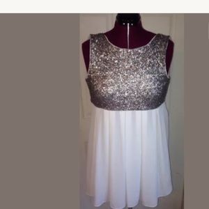 Forever 21 Md Dress Formal white mini dress 👗