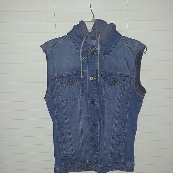 Denim jean vest