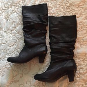 Black Leather Boots