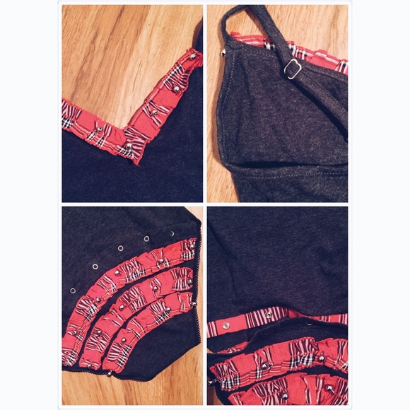 SOLDVictoria's Secret Jingle Bell Christmas Romper - Picture 3 of 4