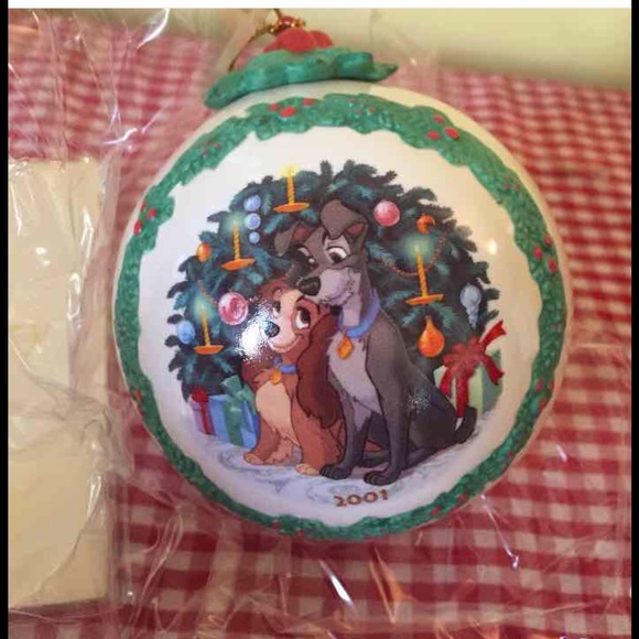 Walt Disney's Lady and the Tramp Ornament