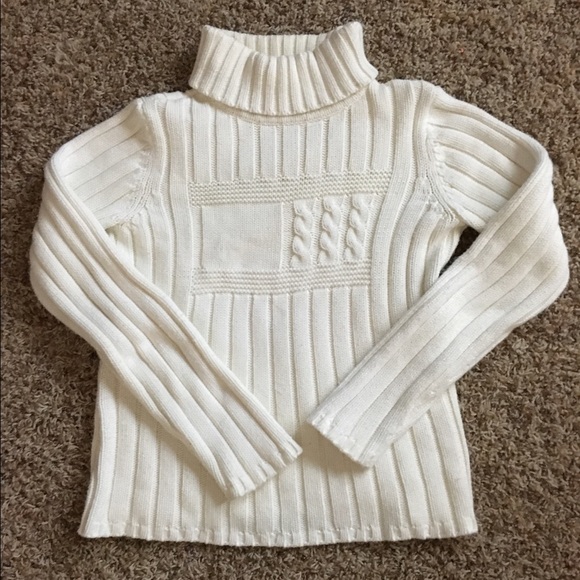 Knit turtleneck sweater