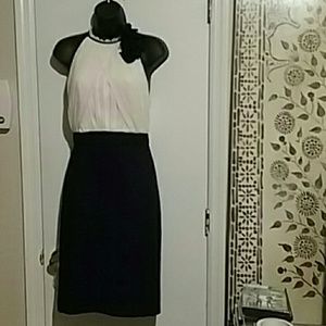 Black & White  Formal Dress