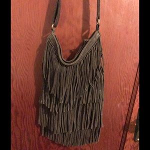 American Eagle tassel purse
