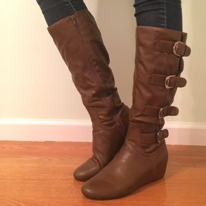 Brown boots