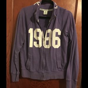 Victoria Secret Purple Zip up