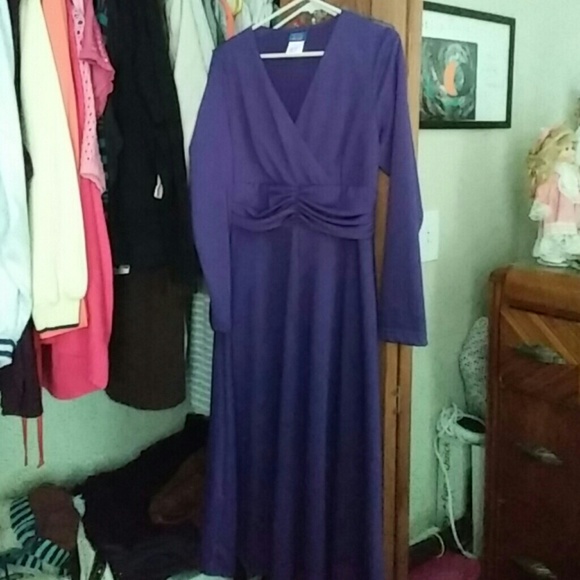 Purple dress