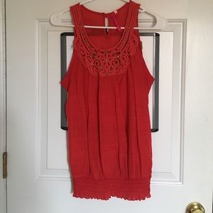 Burnt orange tank top