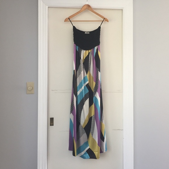 Colorful maxi dress