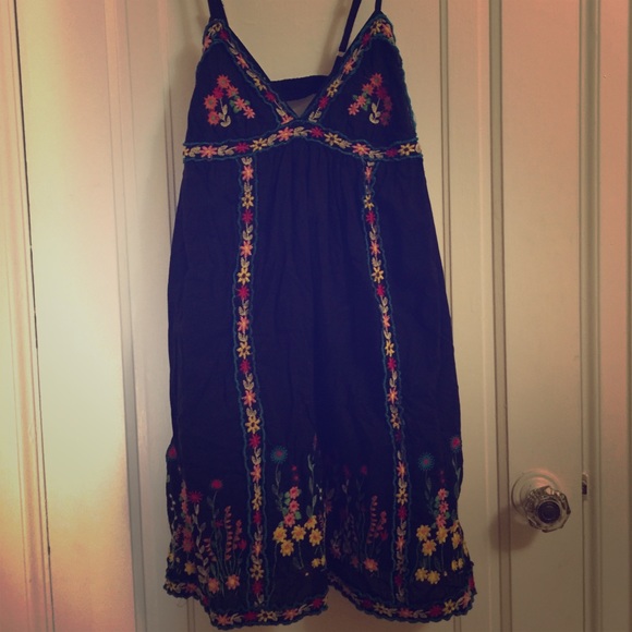 Embroidered sundress