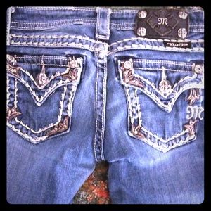 Girls Miss Me skinny