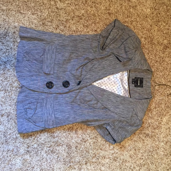 Gray shirt business attire