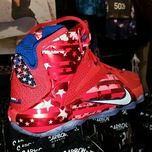 LeBron 12's fourth of July edition.