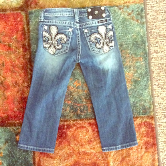 Girls Miss Me capris