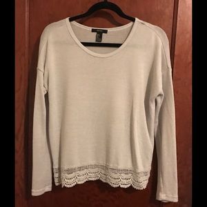 Long Sleeve Blouse w Lace