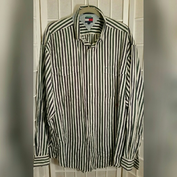 striped button down Men's XL - Picture 1 of 4