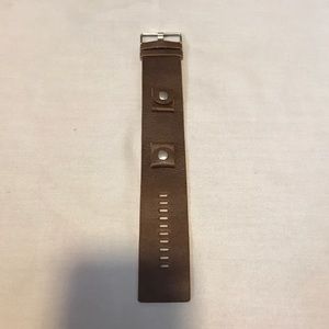 Men's leather bracelet