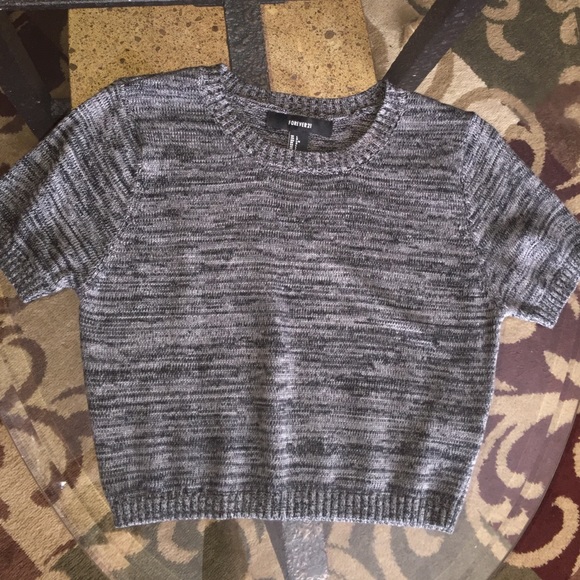 Crop top sweater!