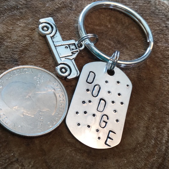 🗝Exclusive Truck Key Chain🗝Custom Stamped🗝 - Picture 3 of 4