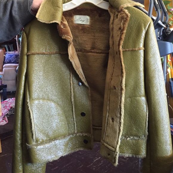 Mango leather jacket