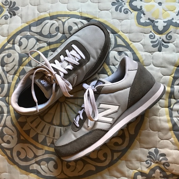 New Balance 501 in Gray and White
