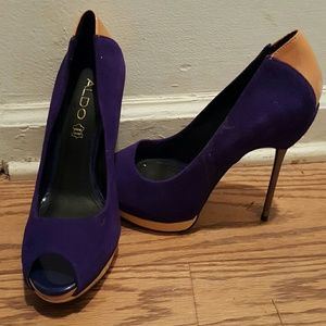 High heel shoes