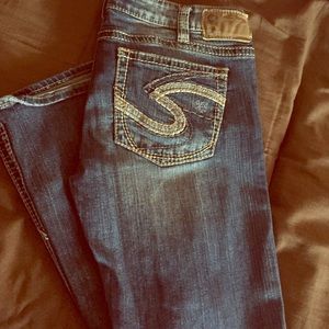 Silver jeans