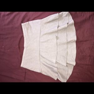 BCBG High Waisted Ruffled Mini Skirt