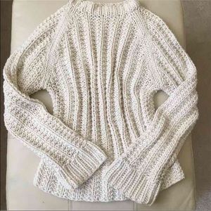 J. Crew Hand Knit Chunky Sweater