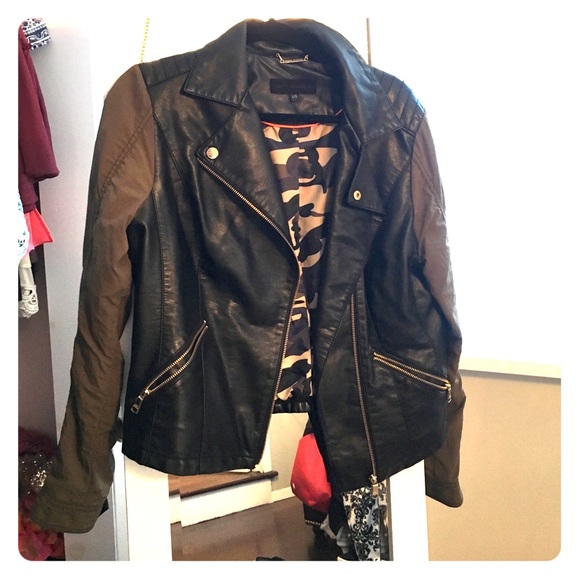 Steve madden leather jacket