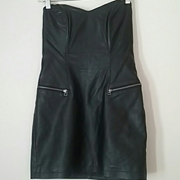 Hot, Sexy & Classy Foax leather dress