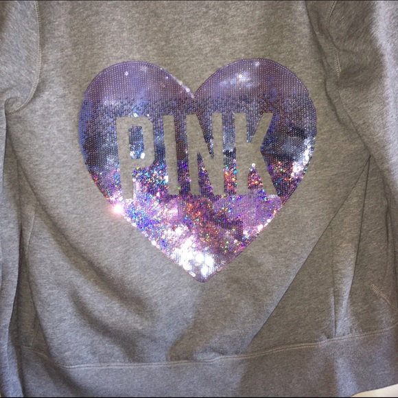 ‼️FINAL PRICE‼️Sequin PINK zip up