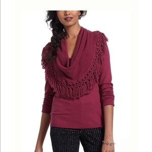 Angel of the North Fringed Cowlneck