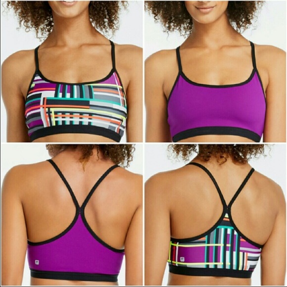 Fabletics  Snapdragon Reversible Bra Size Large