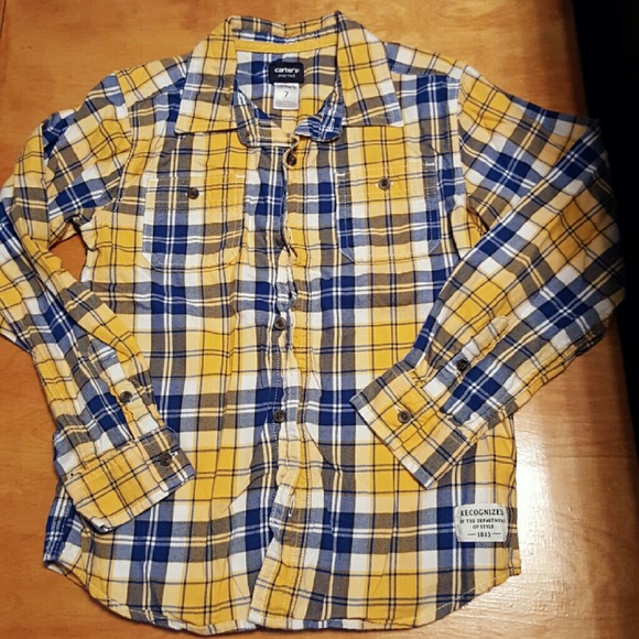 Carter's boys long sleeve button down shirt.