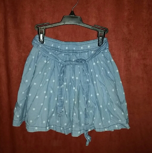 Girls Fun Polka-dot Print Skirt
