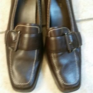 Aerosoles brown heels