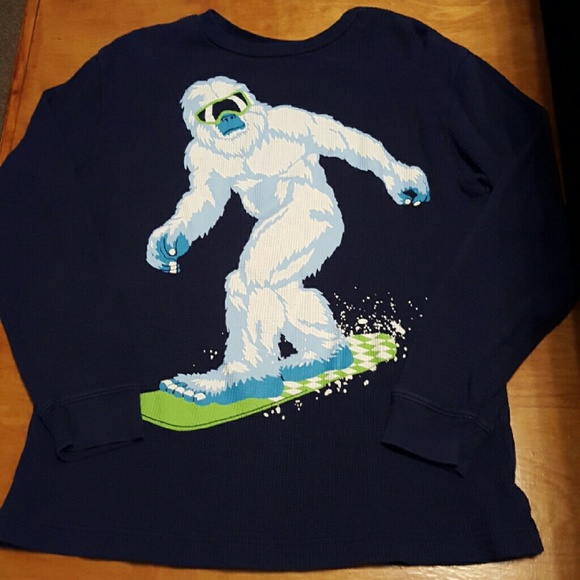 Old Navy boys thermal tee - Picture 1 of 2