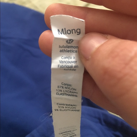 Lululemon Men's Kung Fo Pant-Blue